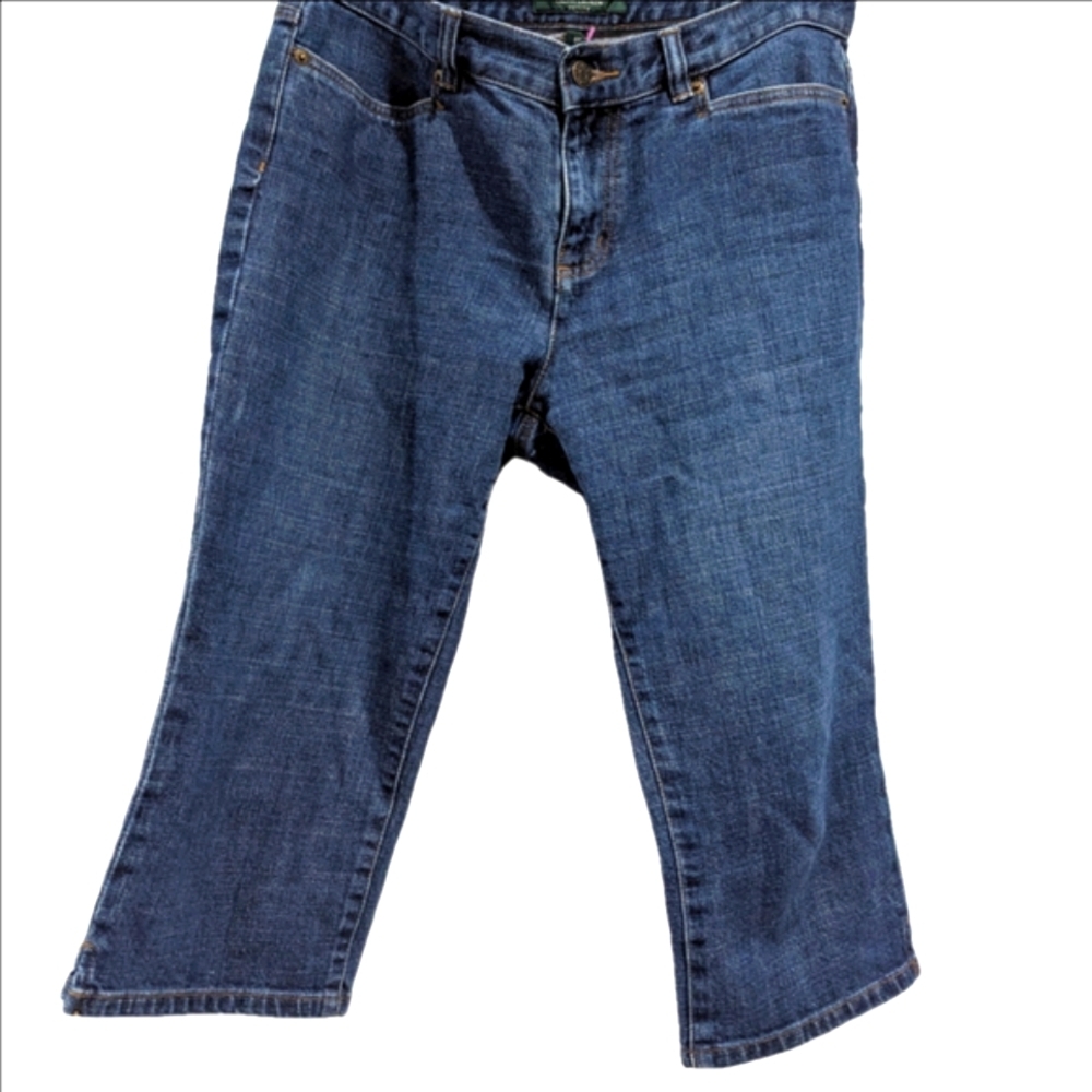 Lauren Jeans Co. Petite Denim Capris